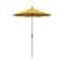 California Umbrella 6' Bronze Aluminum Market Patio Umbrella, Sunbrella Sunflower Yellow 194061338131 - alternate 1